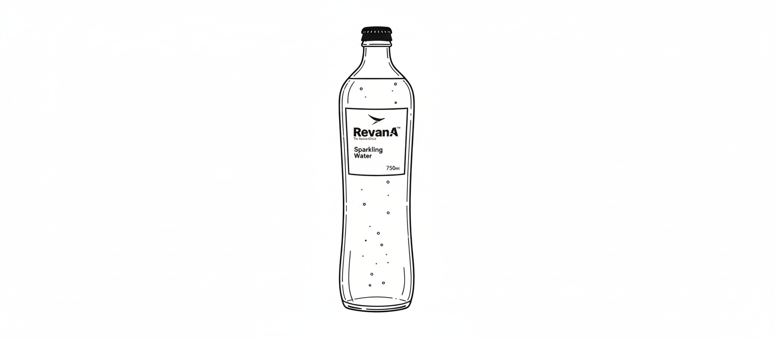Exclusive Glass Water Bottles - Revana